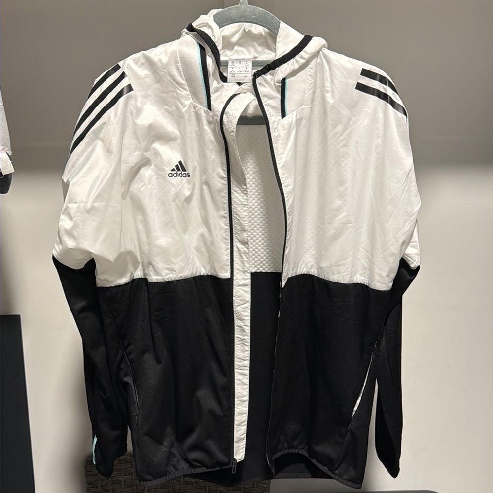 Brand New Adidas Women’s Black and White Jacket